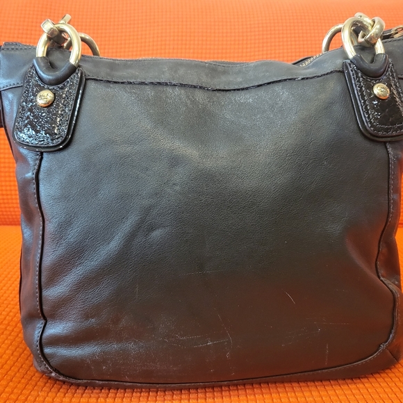 Coach Madison Leather & Croc-Embossed Shoulder Bag – Great Condition - Picture 5 of 11